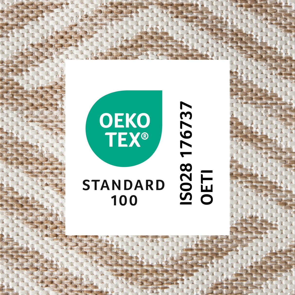 Nicole Miller New York Patio Country Ombre Geo Indoor Outdoor Area Rug, UV Fade Resistant, Low Pile, Beige/Cream, 6'6"x9'2" Nicole Miller New York