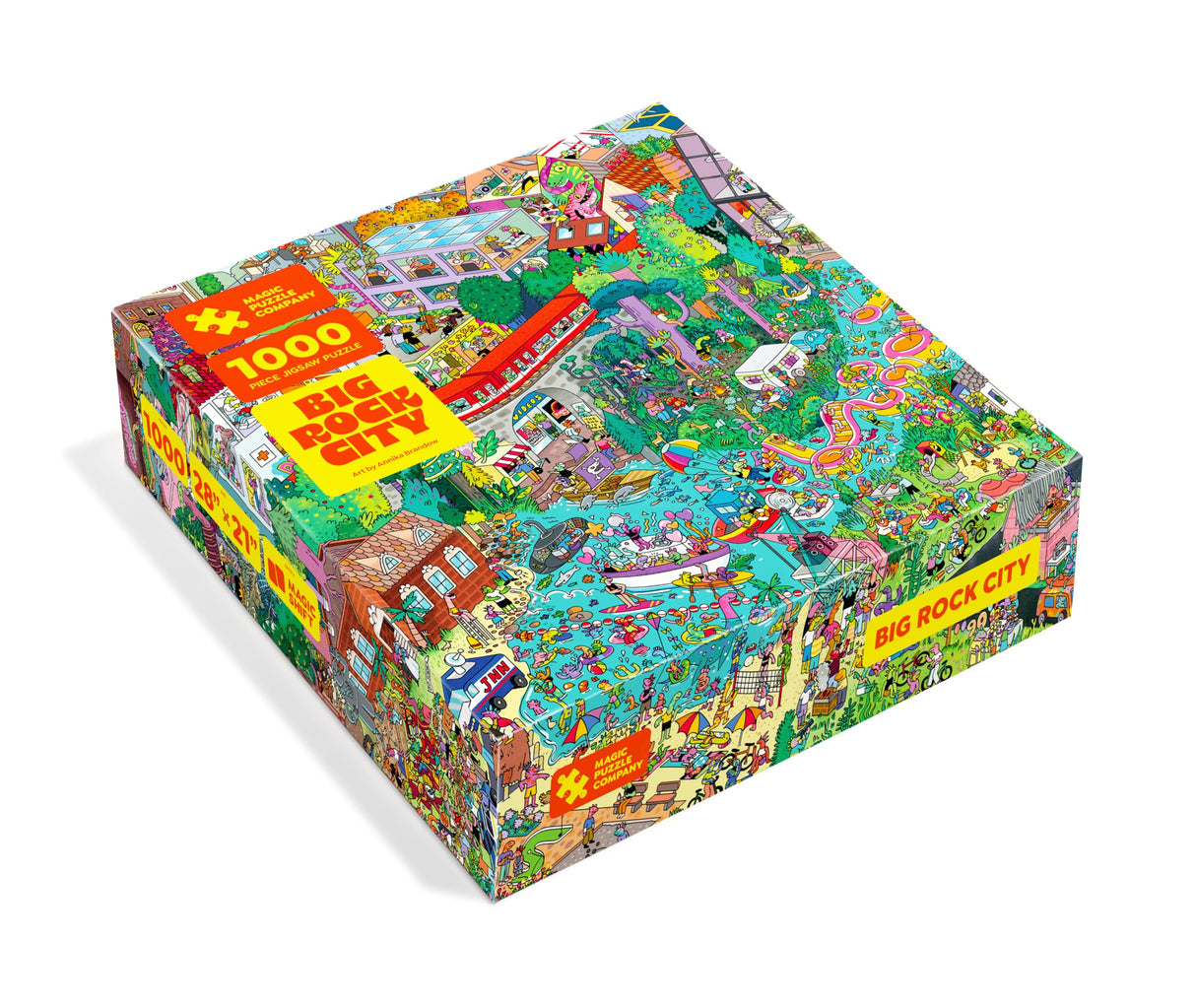 Big Rock City • 1000-Piece Jigsaw Puzzle from The Magic Puzzle Company • Series Four Magic Puzzle Company