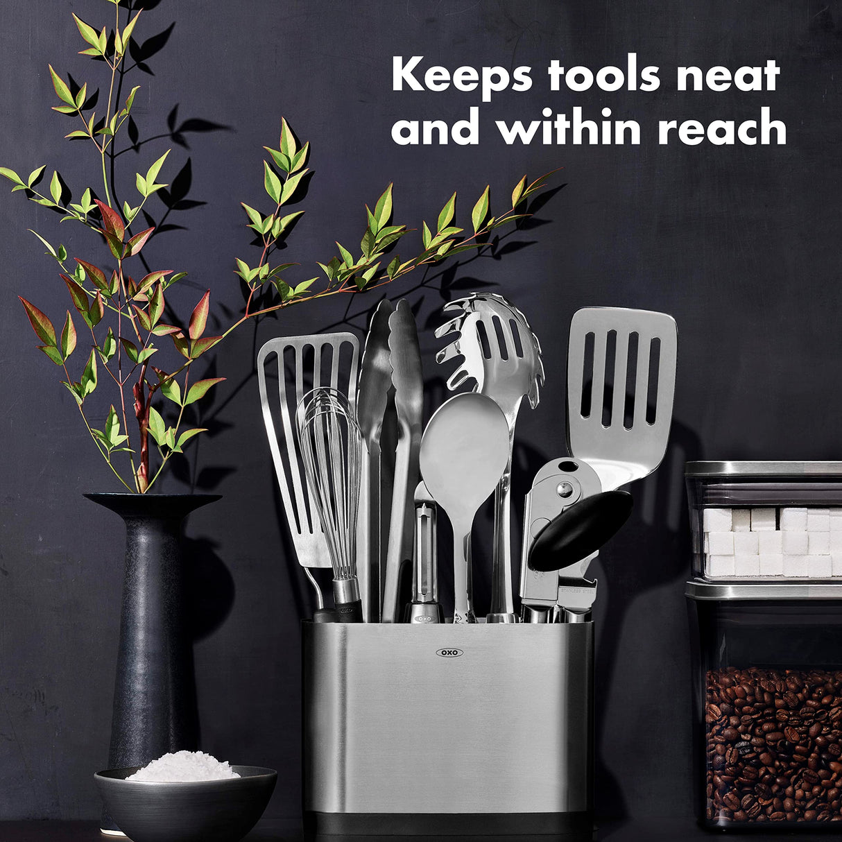 OXO Steel Piece Utensil Set, 15 PC, Stainless Steel OXO