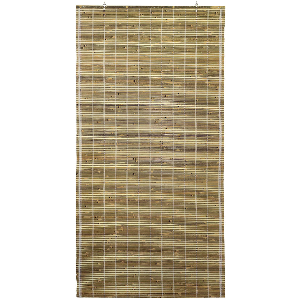 Red Lantern Burnt Bamboo Cordless Window Shade - Natural 36" W Red Lantern