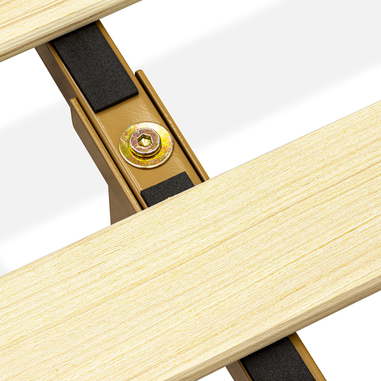 Elegant Oak Full Size Platform Bed Frame by East West Furniture East West Furniture