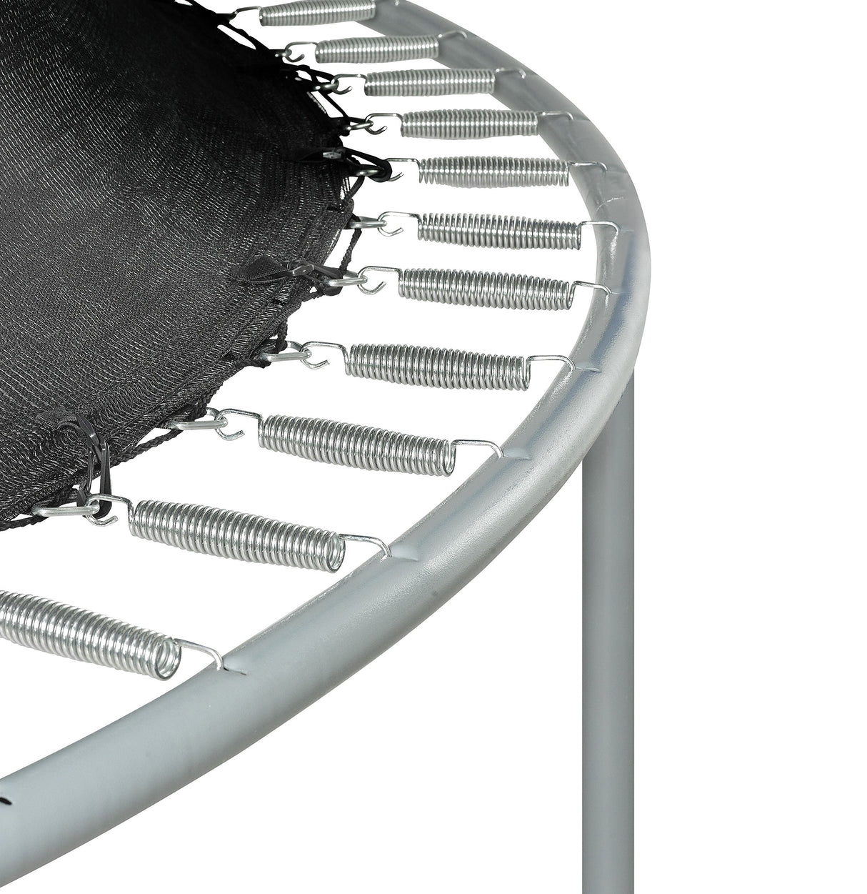 Machrus Upper Bounce Trampoline Net Replacement 8FT 10FT 11FT 12FT 13FT 14FT 15FT 17FT- Safety Net for Top-Ring Flex Enclosure System Curved Poles Round Trampoline Upper Bounce