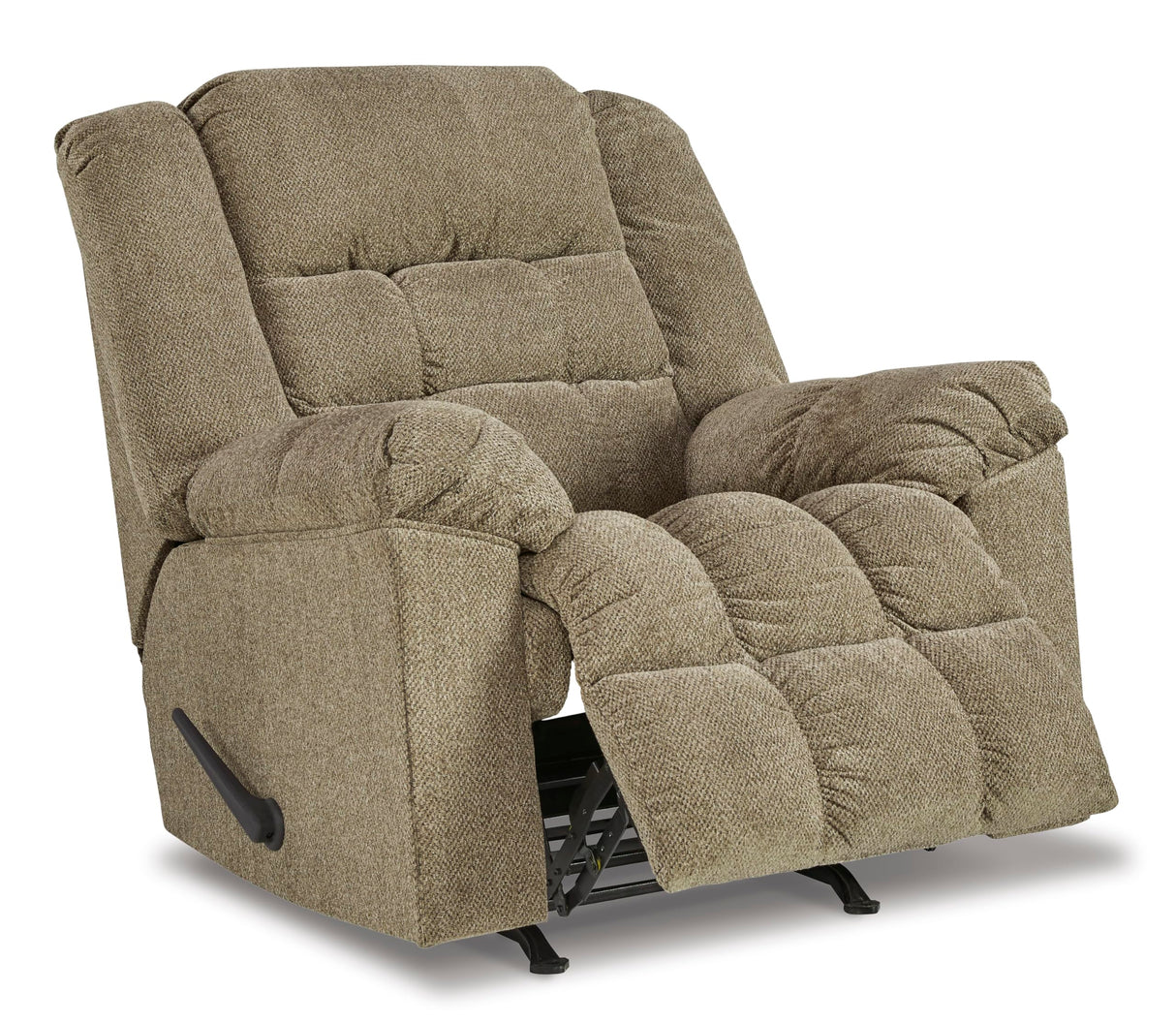 Signature Design by Ashley Kegler Contemporary Tufted Manual Rocker Recliner, Light Brown Signature Design by Ashley