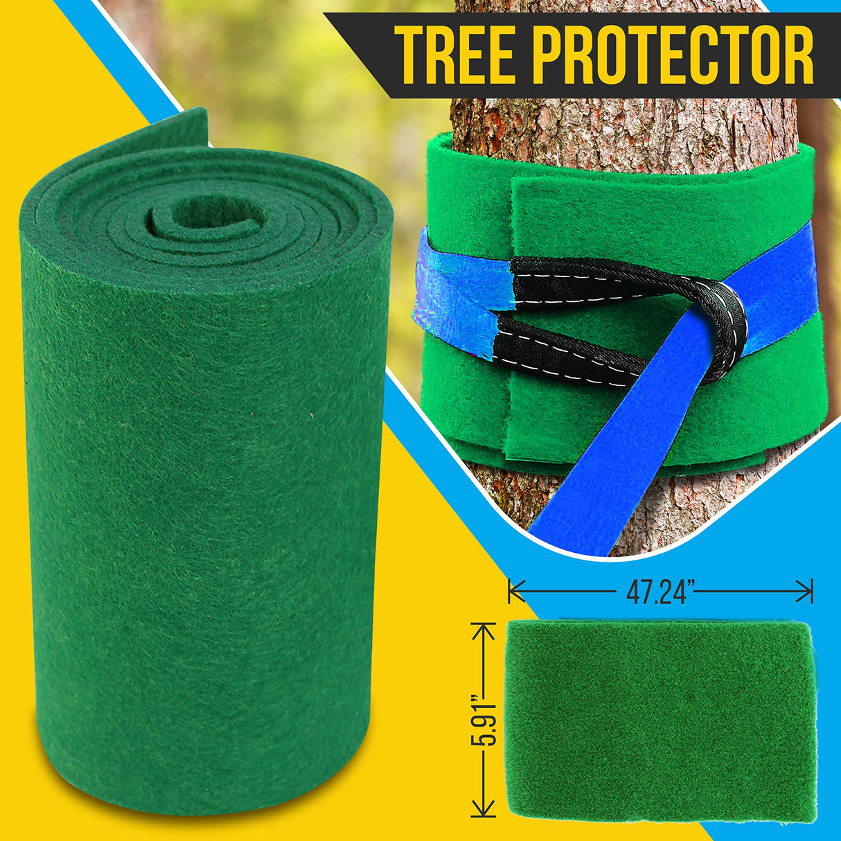 SereneLife Ninja Warrior Slack Line Obstacle Course 50ft Slackline with 18 Jungle Gym Tree Climbing Attachments Backyard Outdoor Play Equipment Set for Kids Outside with Rope Ladder and Accessories SereneLife