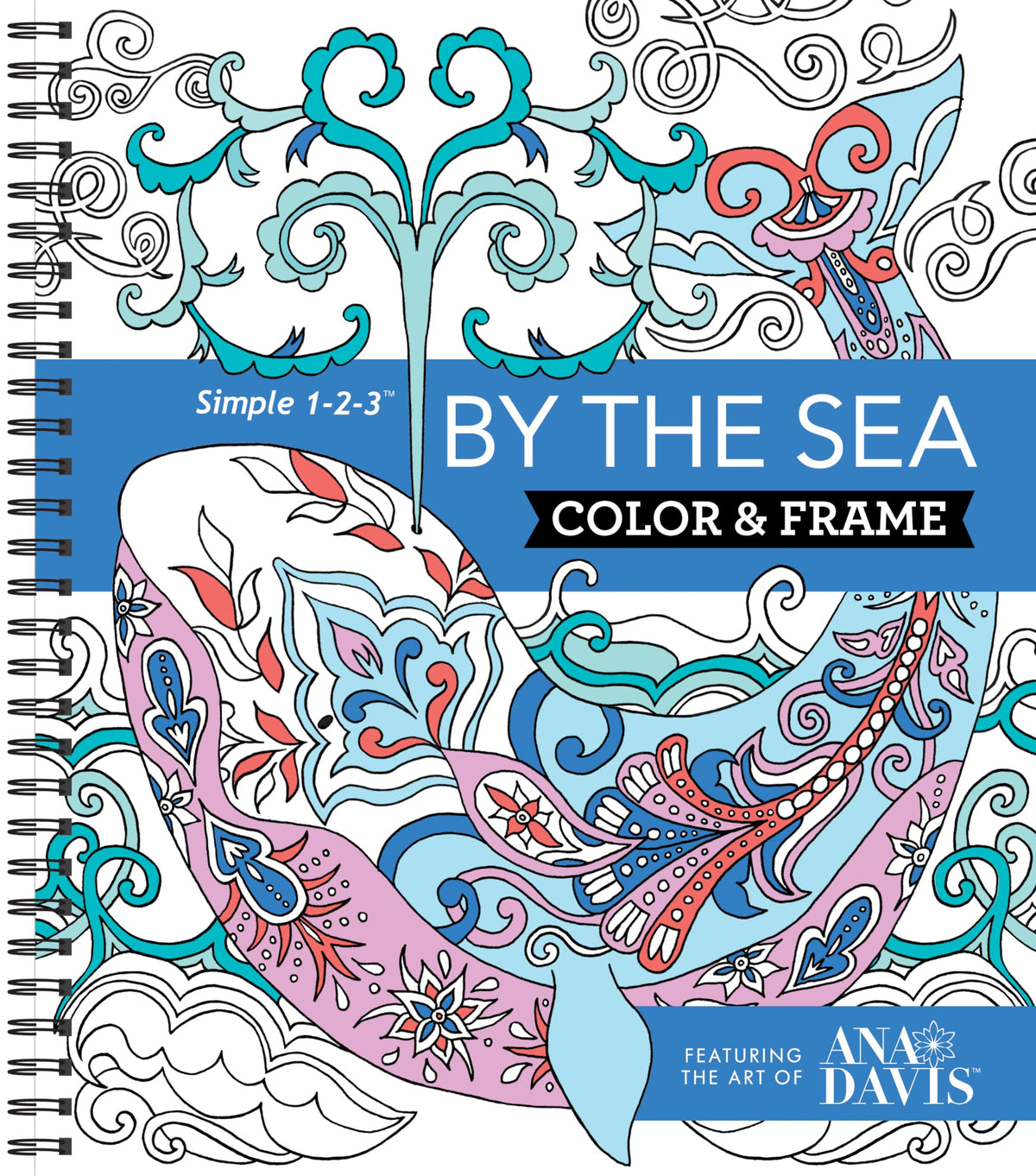 Color & Frame - By the Sea (Adult Coloring Book) New Seasons