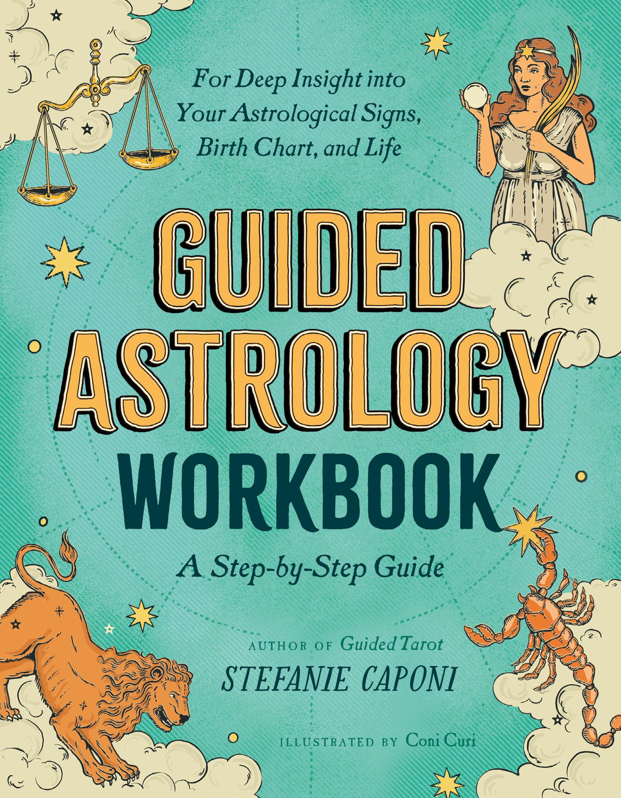 Guided Astrology Workbook: A Step-by-Step Guide for Deep Insight into Your Astrological Signs, Birth Chart, and Life (Guided Metaphysical Readings) WoodArtSupply