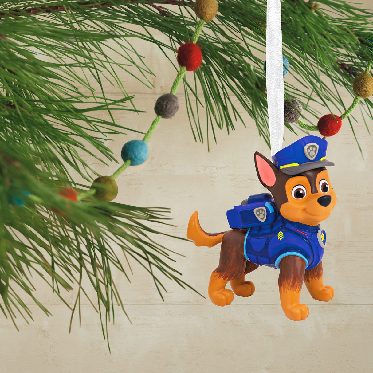 Hallmark Paw Patrol: The Movie Chase Christmas Ornament Hallmark
