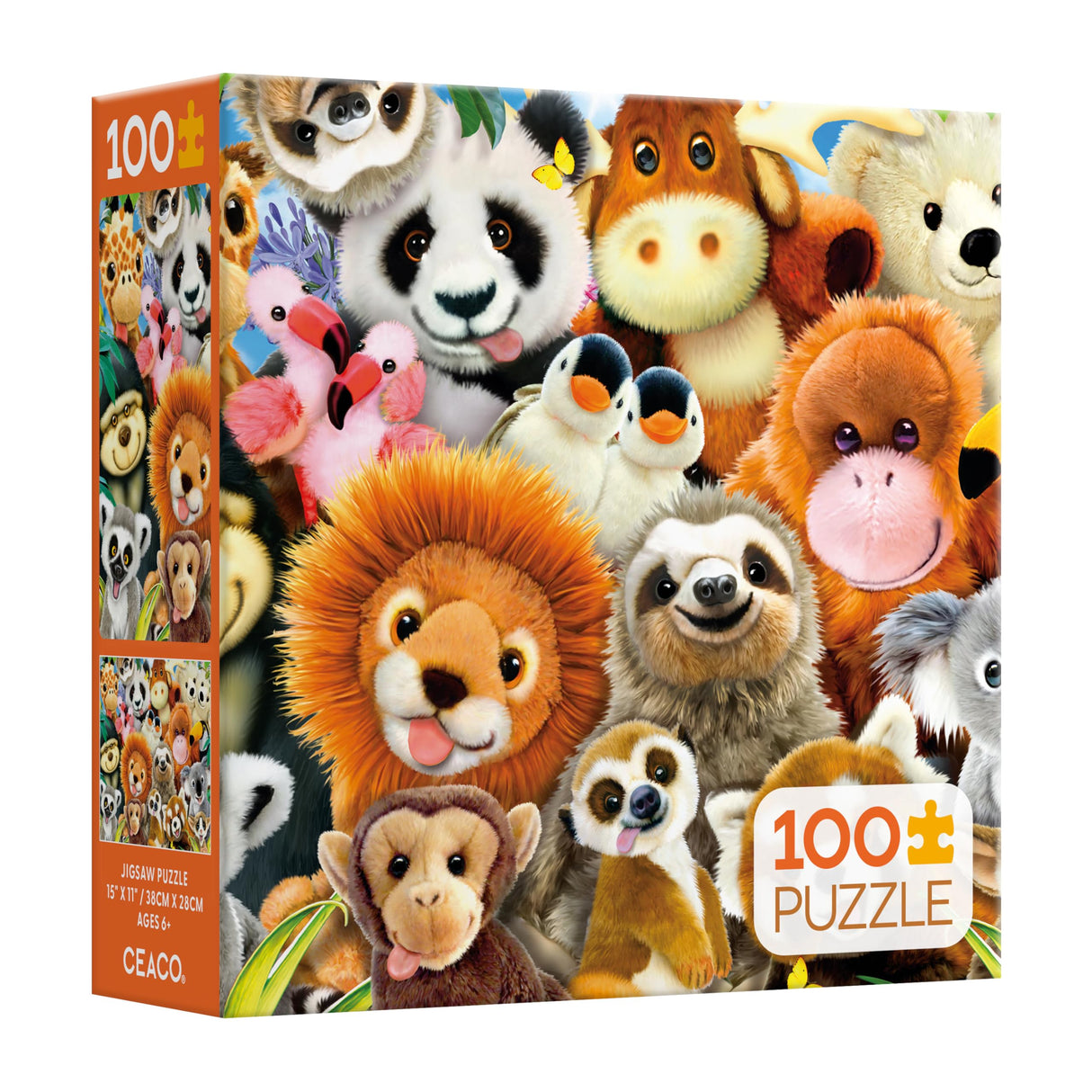 Ceaco - Plushie Parade - 100 Piece Jigsaw Puzzle Ceaco