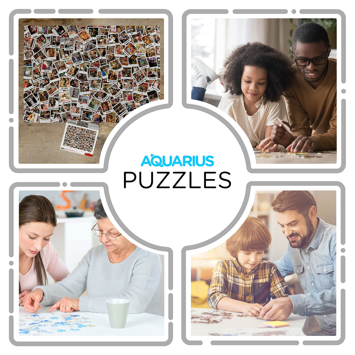 AQUARIUS Friends Puzzle (3000 Piece Jigsaw Puzzle) - Officially Licensed Friends TV Show Merchandise & Collectibles - Glare Free - Precision Fit - Virtually No Puzzle Dust - 32 x 45 Inches (68523) AQUARIUS