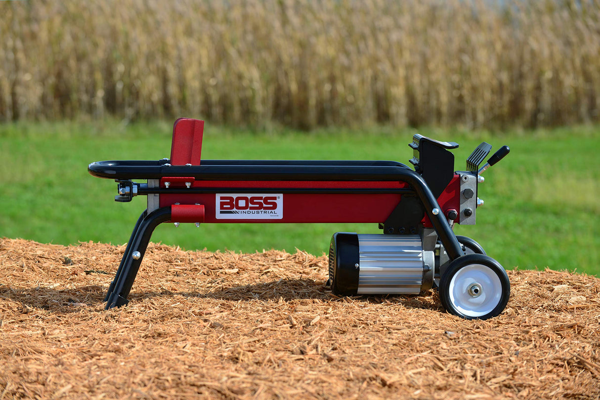 Boss Industrial ES7T20 Electric Log Splitter, 7-Ton Boss Industrial
