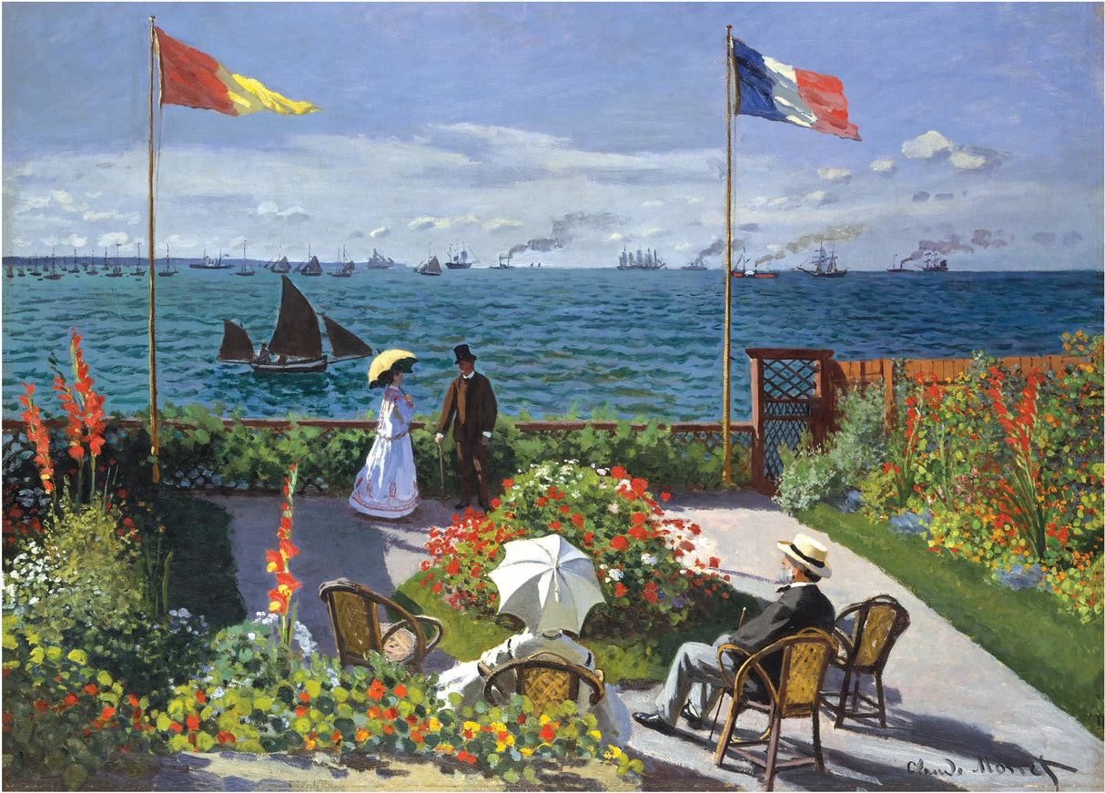 PETER PAUPER PRESS Garden at Sainte-Adresse 1000 Piece Jigsaw Puzzle PETER PAUPER PRESS