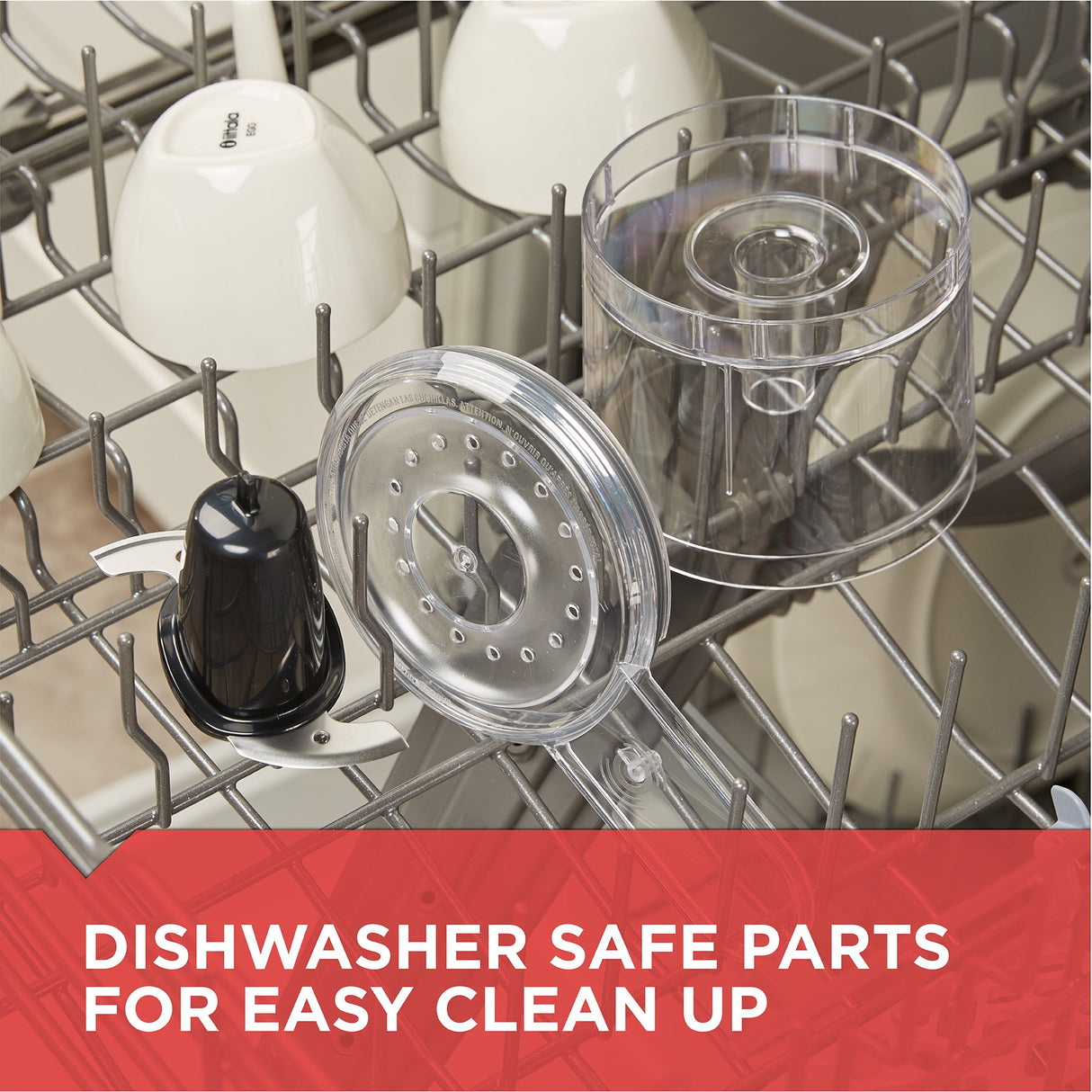 BLACK+DECKER 3-Cup Electric Food Chopper, HC300B, One Touch Pulse, 175W Motor, Stay-Sharp Blade, Dishwasher Safe BLACK+DECKER