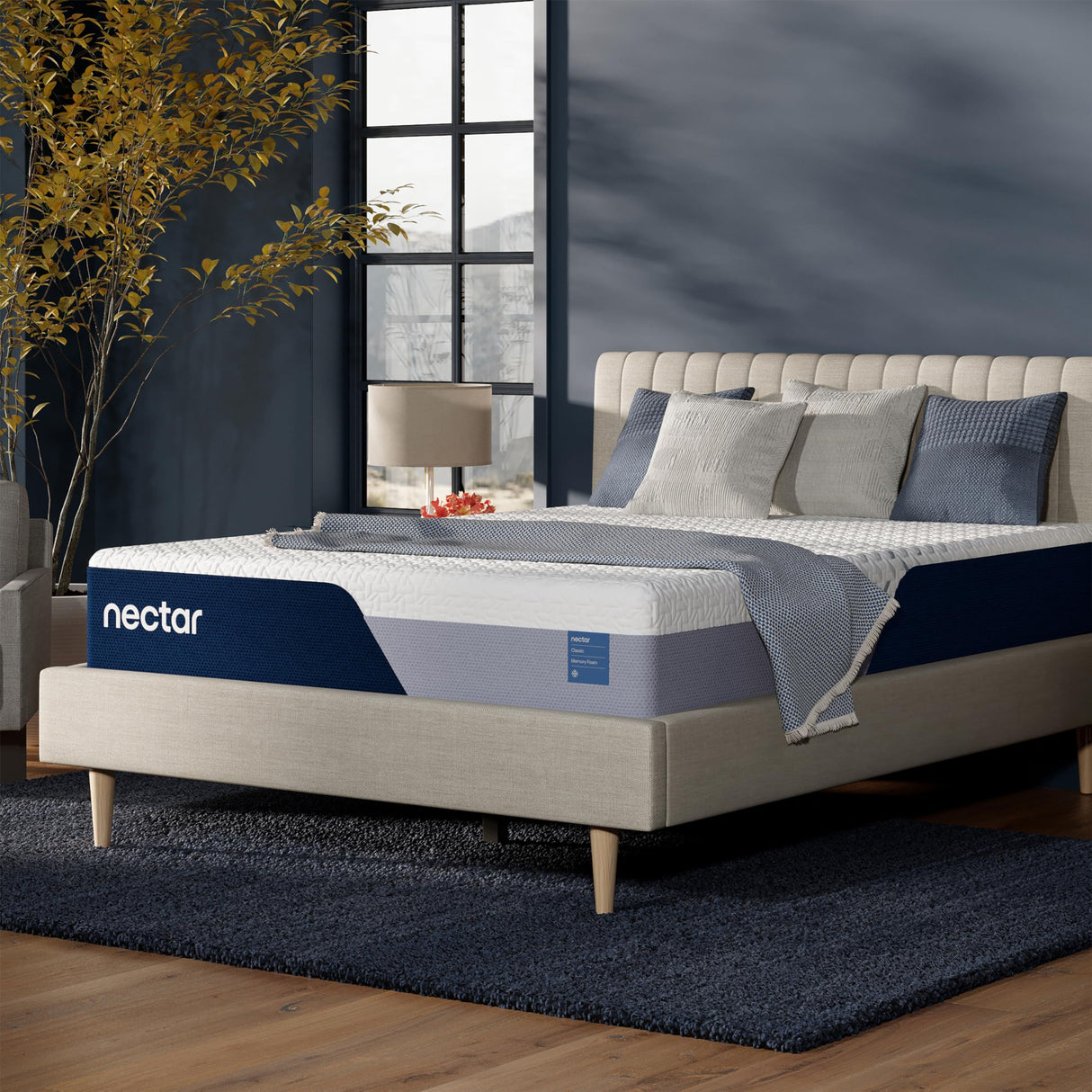 Nectar Classic 12” Full Mattress - Medium Firm - Contouring Memory Foam - Cooling Top Layer - Support & Pressure-Relief - Mattress in a Box - 365-Night Trial & Forever Warranty Nectar