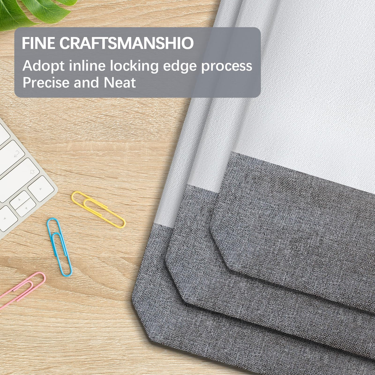 OKBA 10 pcs Sublimation Tote Bags,polyester tote bags for sublimation, blank canvas tote bags for DIY Crafting and Decorating (10, grey/White) OKBA