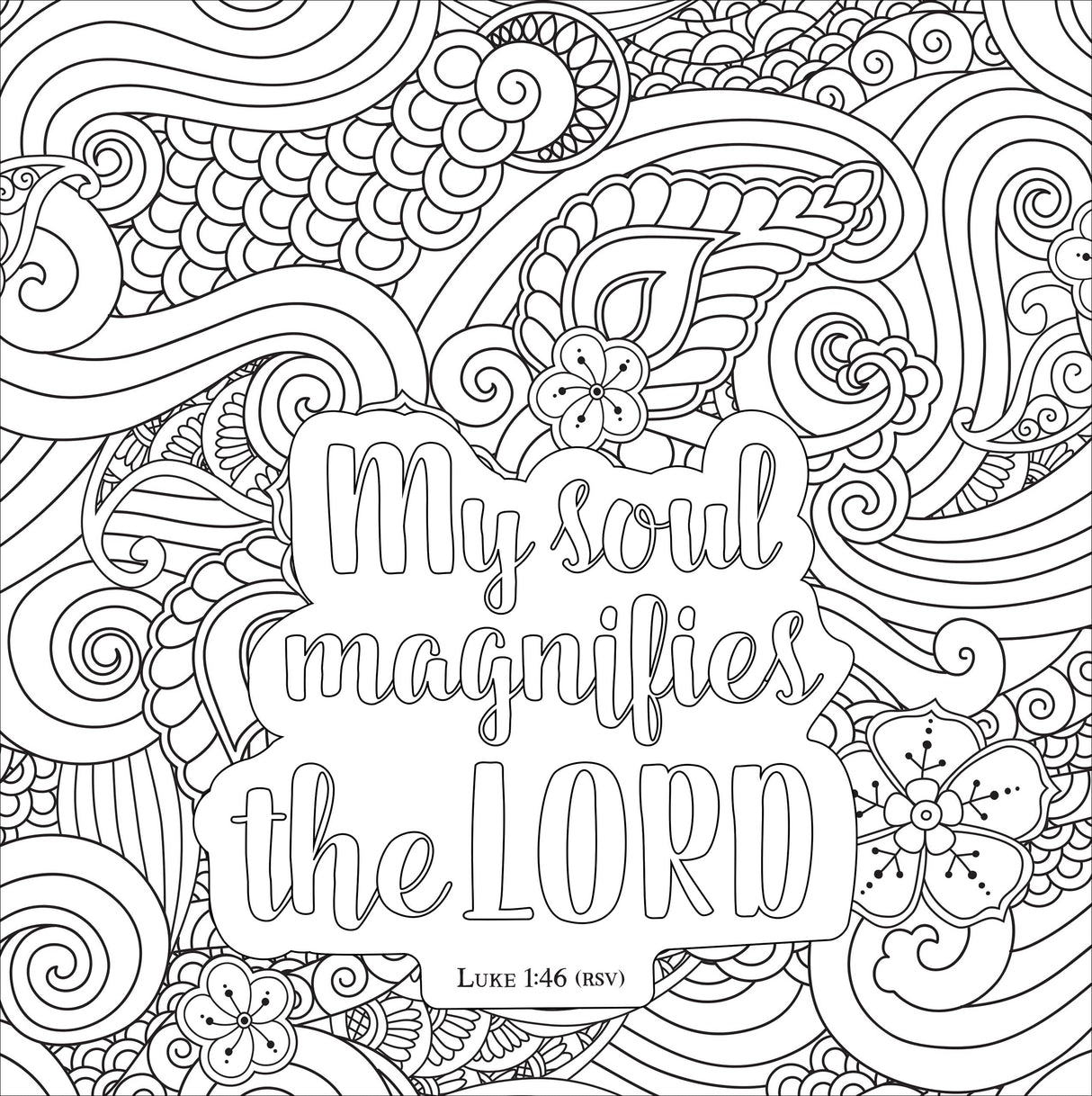 Blessed Adult Coloring Book (31 stress relieving designs. Micro-perforated pages. Art on one side only!) PETER PAUPER PRESS