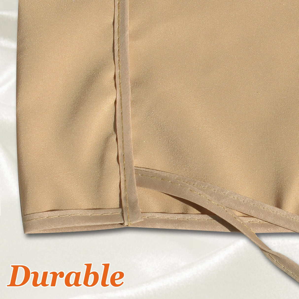 18' x 8.2' Universal Replacement Canopy Top Cover for Pergola Structure (Beige) Strong Camel