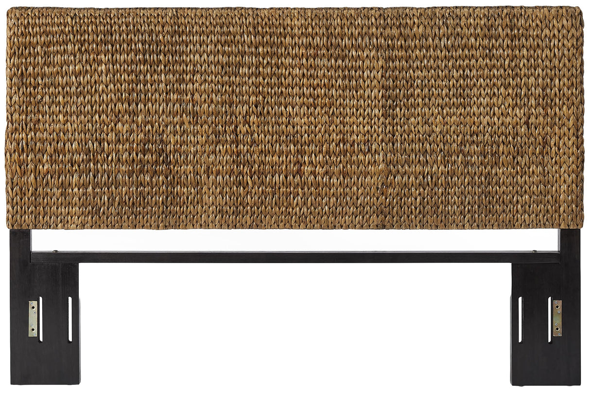 Crosley Furniture Edgewater Headboard, Queen, Seagrass Crosley Furniture