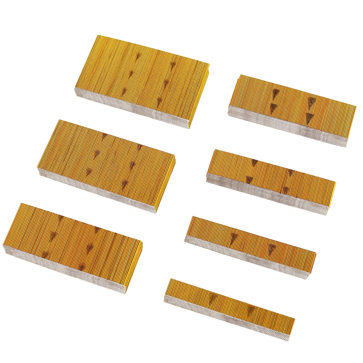 HAMWOO 14000 pcs 23 Gauge Pin Nails, Headless Pinner Nails, 7 Sizes Assorted 3/8 Inch to 1-3/8 Inch for Molding Cabinetry Building,photo frame,handicrafts Assembly HW HAMWOO