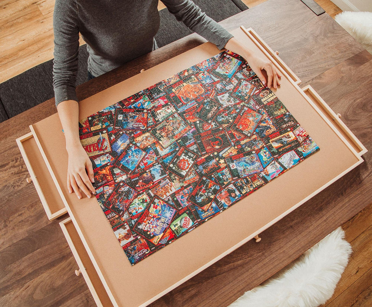 Super Never Ending Showdowns Retro Video Games 1000-Piece Jigsaw Puzzle for Adults, Kids | Interactive Brain Teaser, Educational Toys & Games, Home Activities, Building Sorting Toys for Creative Play Toynk