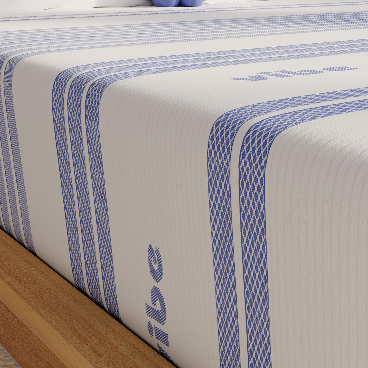 Vibe Gel Memory Foam Mattress, Fiberglass Free 8-Inch CertiPUR-US Certified Bed-in-a-Box, Full, White Vibe