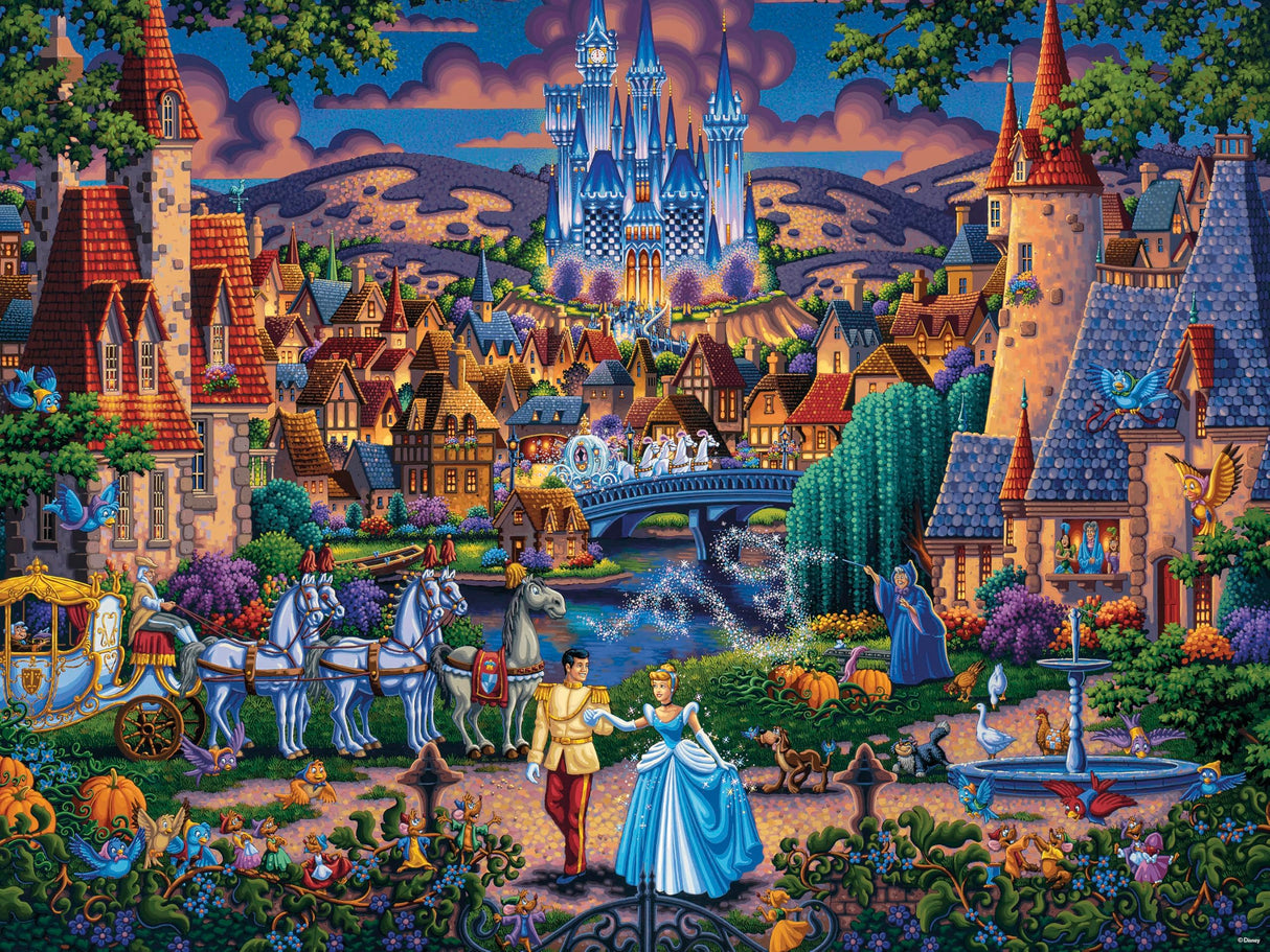 Ceaco - Disney - Dowdle - Cinderella's Enchanted Evening - 1500 Piece Jigsaw Puzzle Ceaco