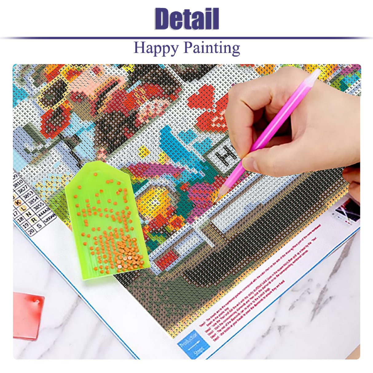 CEUHROG Cow Diamond Art Kits for Adults,DIY Car Diamond Painting Kits Round Diamond Dots for Adult,5D Full Drill Painting Kit Art and Crafts for Adults Home Wall Decor 13.7 X 13.7inch CEUHROG