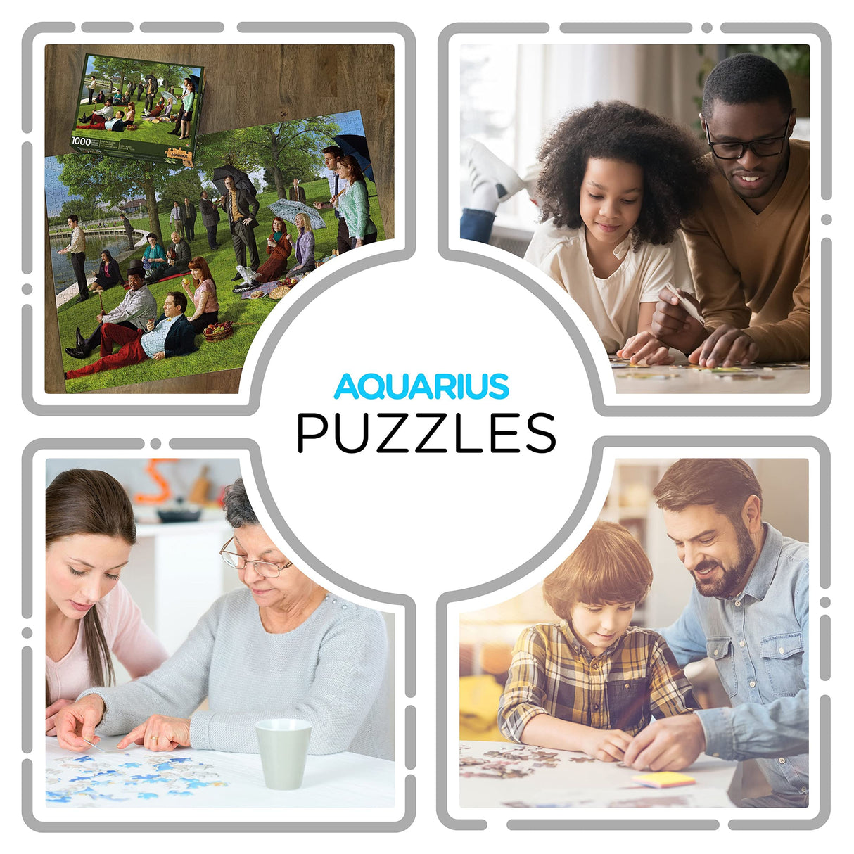 AQUARIUS The Office Sunday Afternoon Puzzle (1000 Piece Jigsaw Puzzle) - Glare Free - Precision Fit - Officially Licensed The Office Merchandise & Collectibles - 20x28 In AQUARIUS