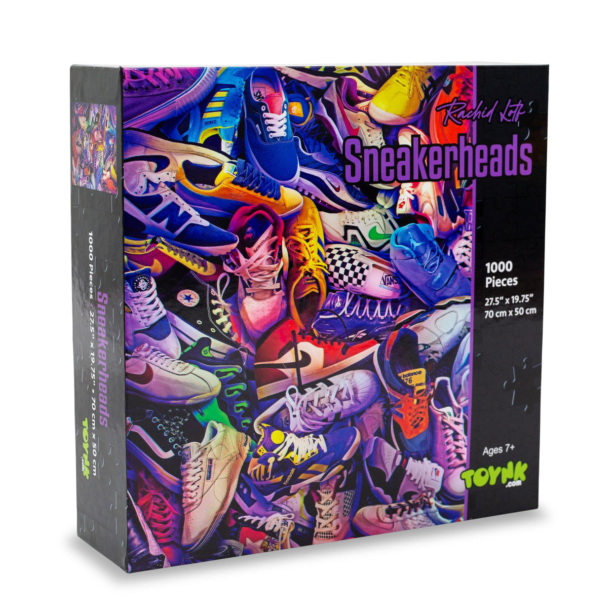 Sneakerheads 1000-Piece Jigsaw Puzzle | Fun Brain Teaser, Toys & Games | 28 x 20 Inches Toynk