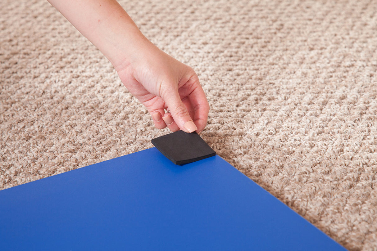 JOOLA Tetra - 4 Piece Ping Pong Table Top for Pool Table - Includes Ping Pong Net Set - Full Size Table Tennis Conversion Top for Billiard Tables - Easy Assembly & Compact Storage - Incl. Foam Backing JOOLA