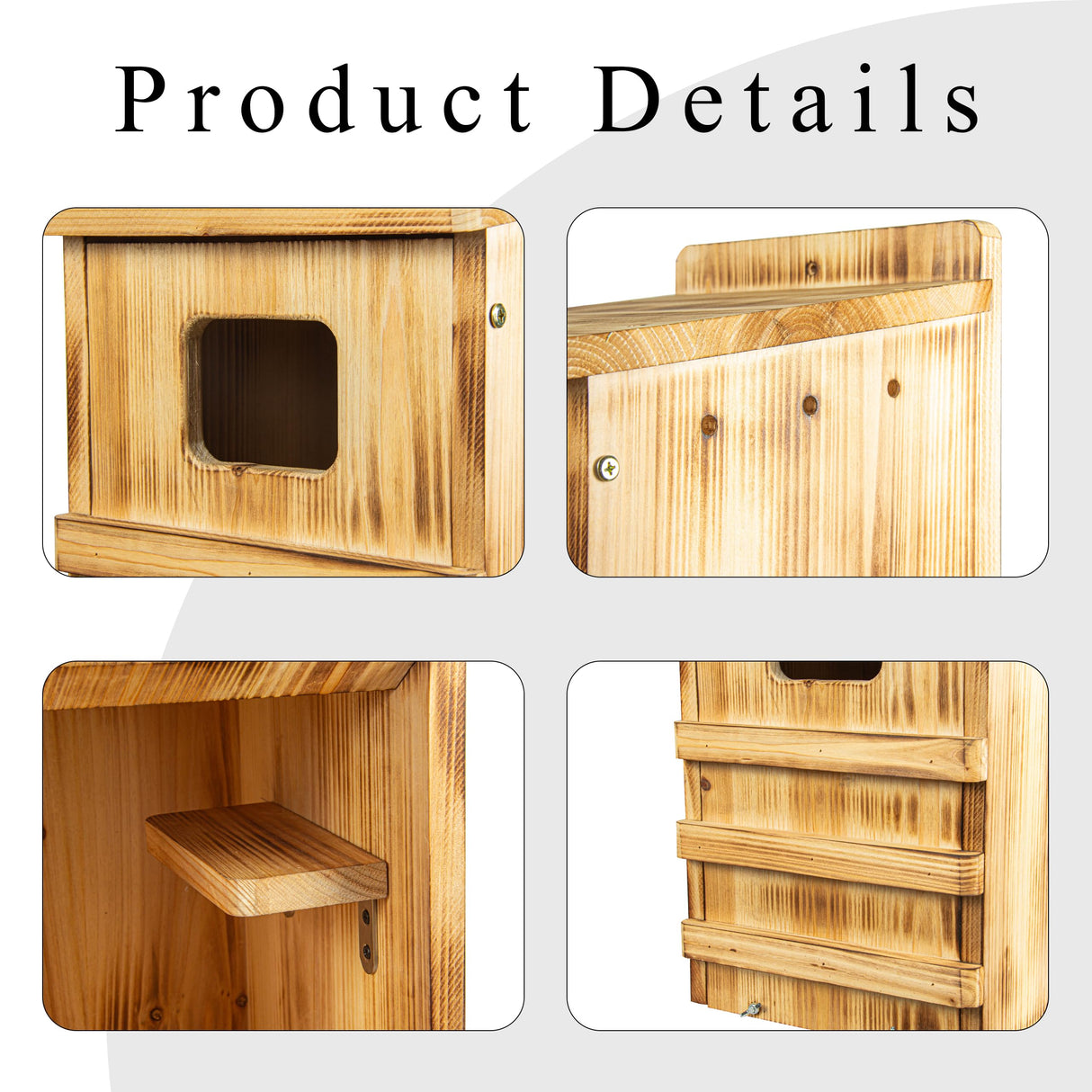 BalterFF Duck Houses for Outside Shelter Wood Duck Nesting Box BalterFF