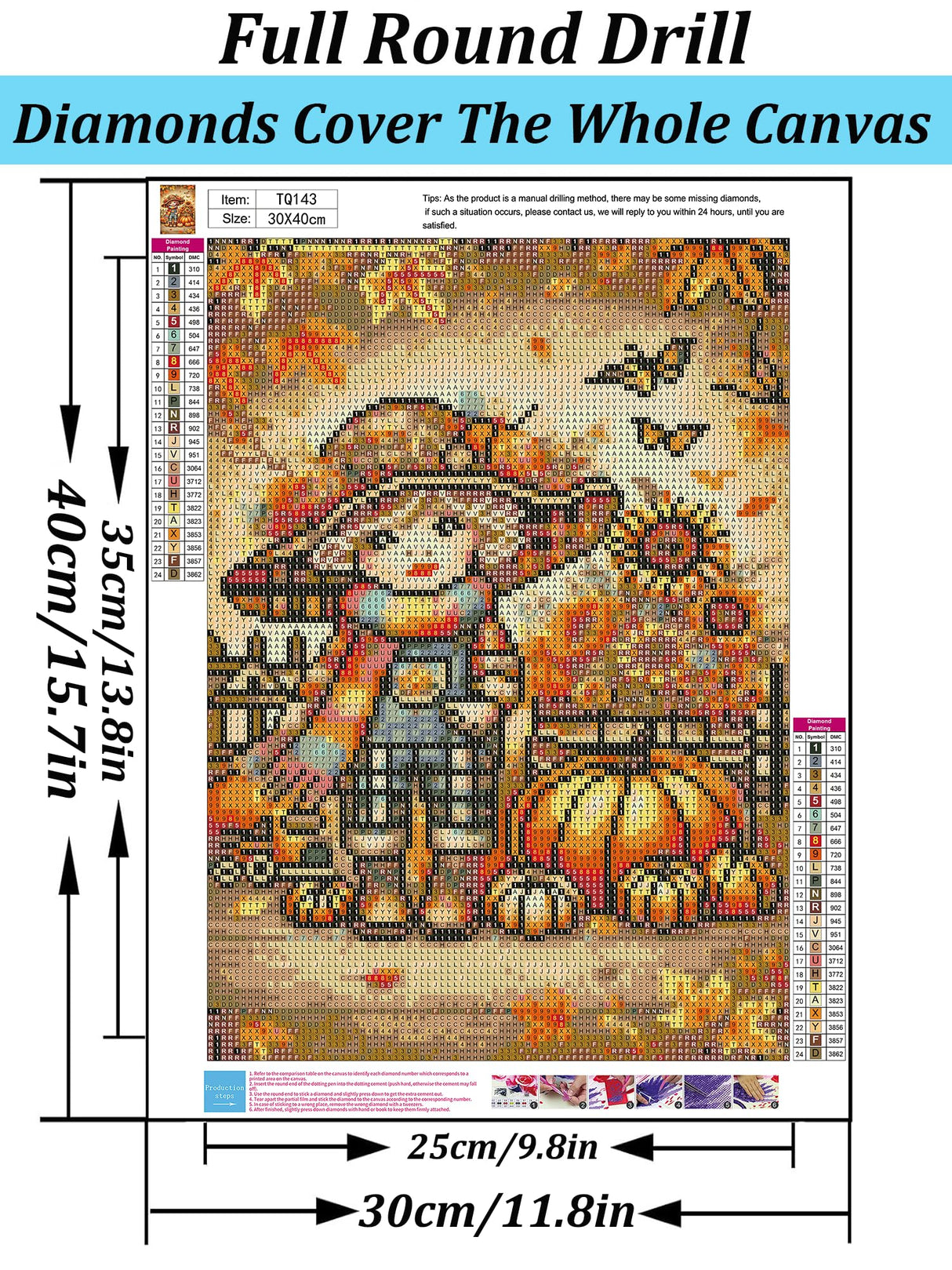 Fall Pumpkin Sunflower Leaf Diamond Art Kits for Adults, 5D Diamond Painting Kits for Adults Beginners, DIY Full Round Drill Diamond Dot Painting Gem Art Kits for Adult, Home Wall Decor 11.8x15.7 Inch VCLKDIY