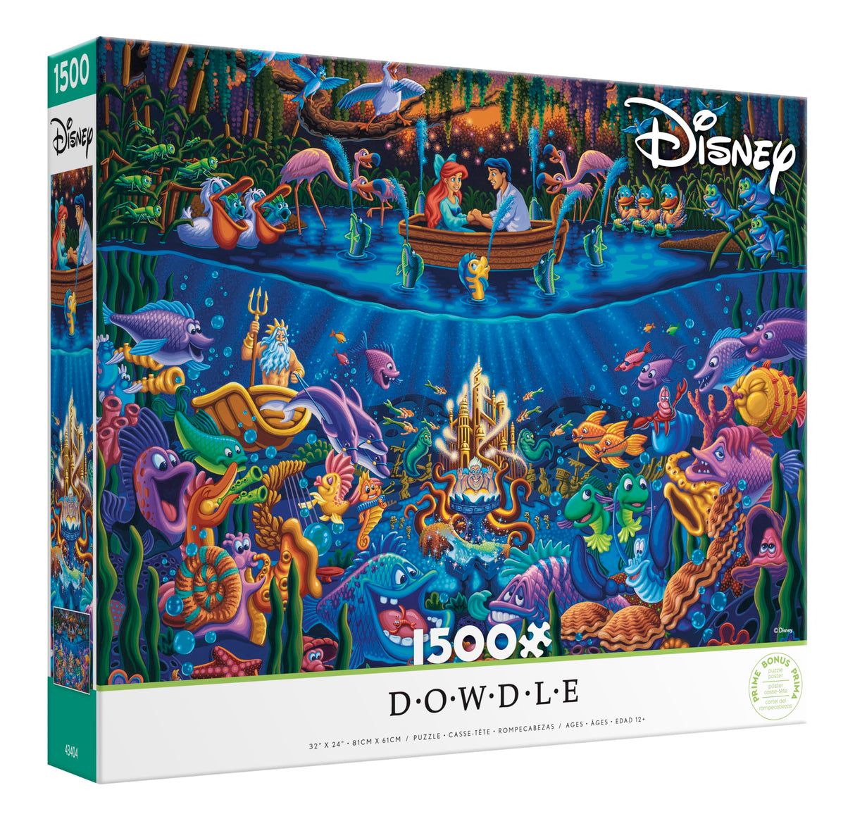 Ceaco - Disney - Dowdle - The Little Mermaid - Part of Your World - 1500 Piece Jigsaw Puzzle Ceaco