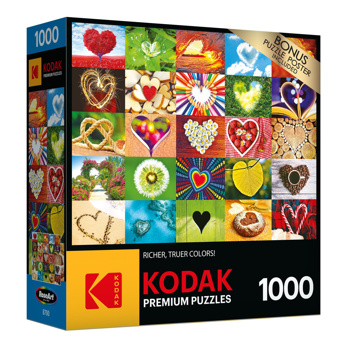 RoseArt - Kodak Premium - Love is Everywhere - 1000 Piece Jigsaw Puzzle for Adults RoseArt