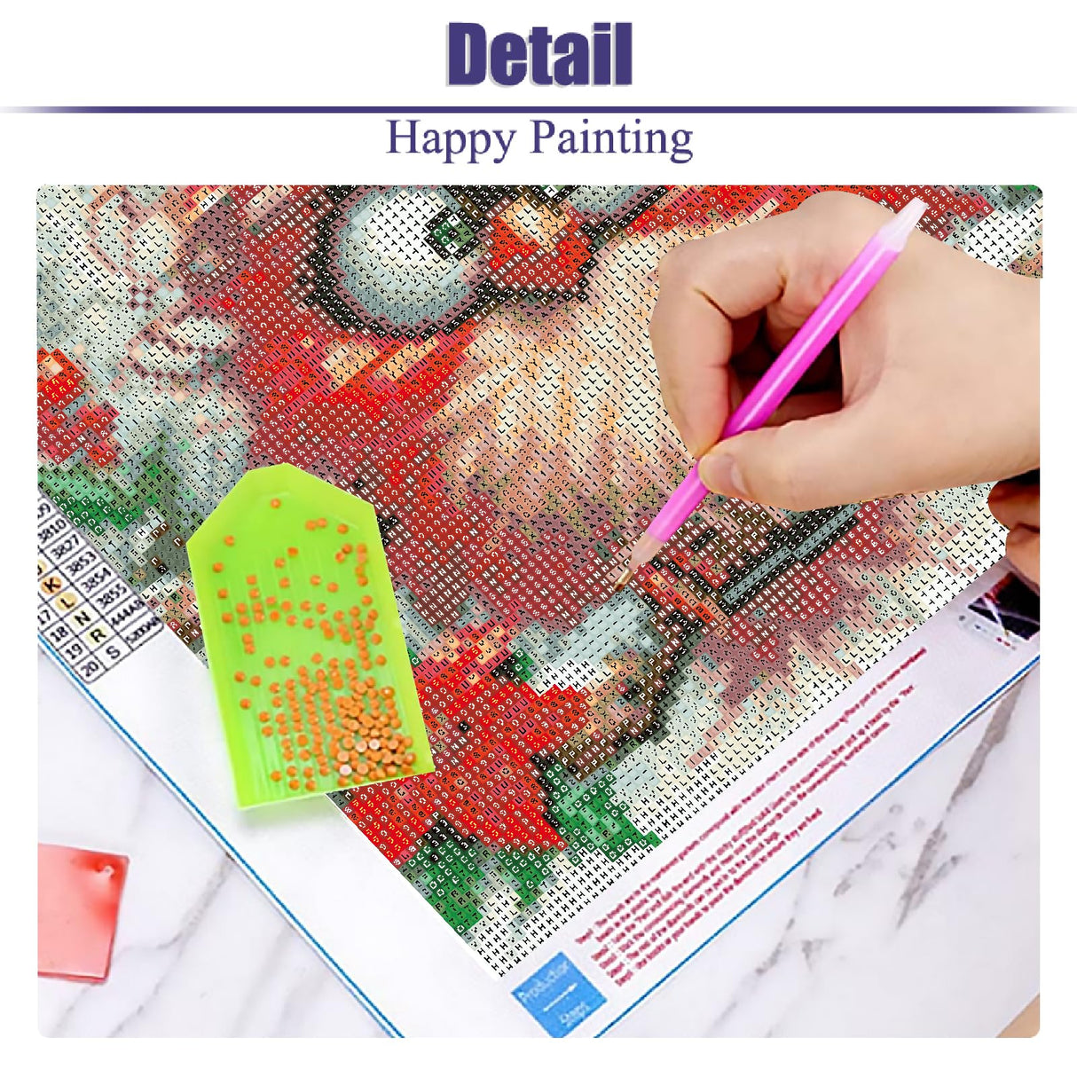 Canrichshop 5D Red Bird Diamond Art Painting Kits for Adults,Christmas Cute Bird Diamond Painting Kits for Beginners,Full Drill Diamond Dots,Gem Art Crafts for Adults Wall Decor 14x14inch Canrichshop