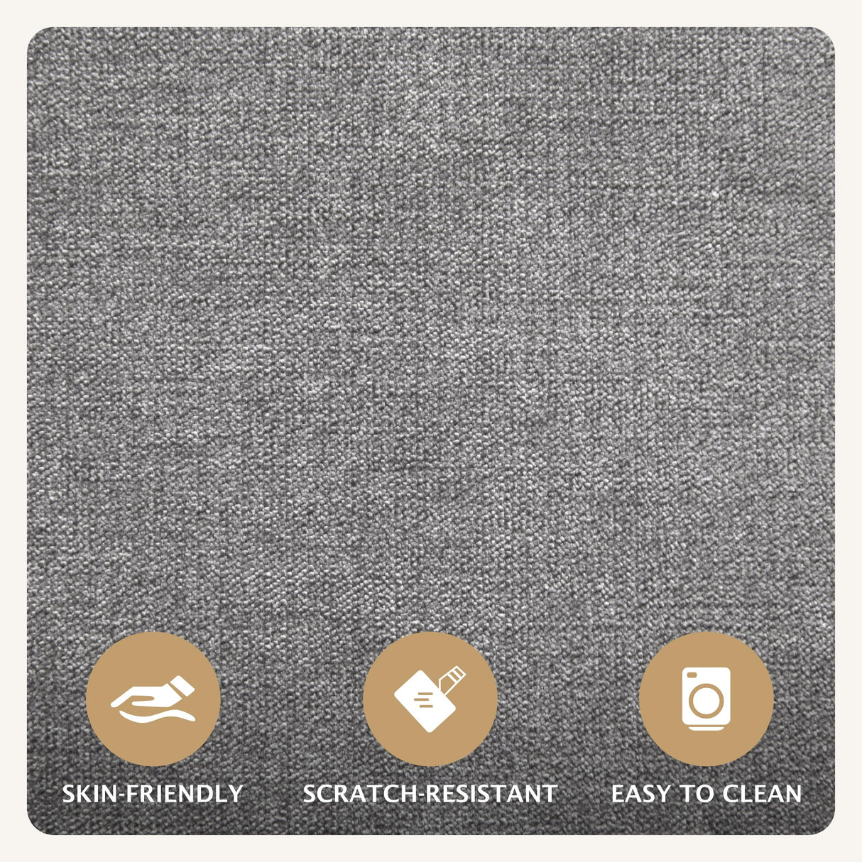 Weture Swivel Rocker Recliner Chair with Heat and Massage, 360 Degree Swivel Recliner Chair with Cup Holders and USB Port, Big Oversized Rocking Single Sofa for Living Room (Fabric, Grey) Weture