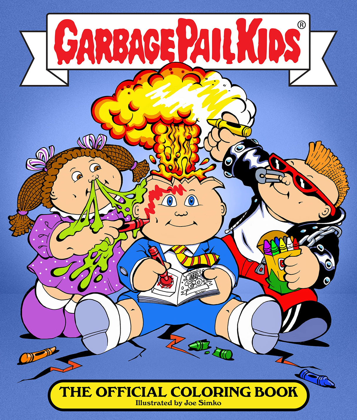The Garbage Pail Kids: The Official Coloring Book WoodArtSupply