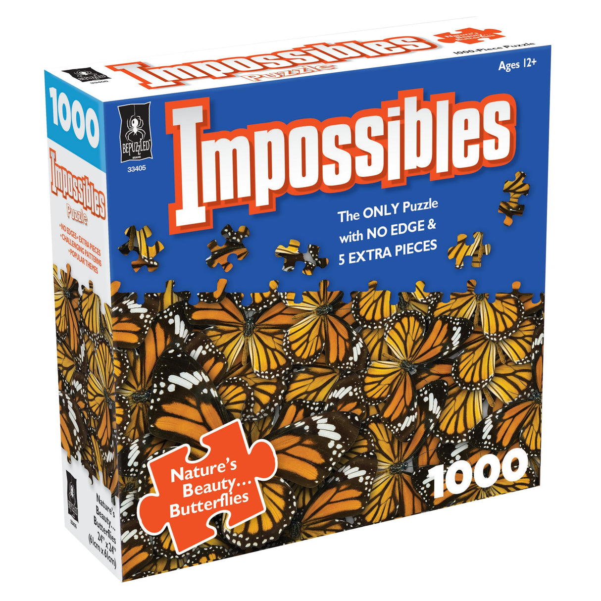 Impossibles Puzzles - Butterfly Kisses University Games