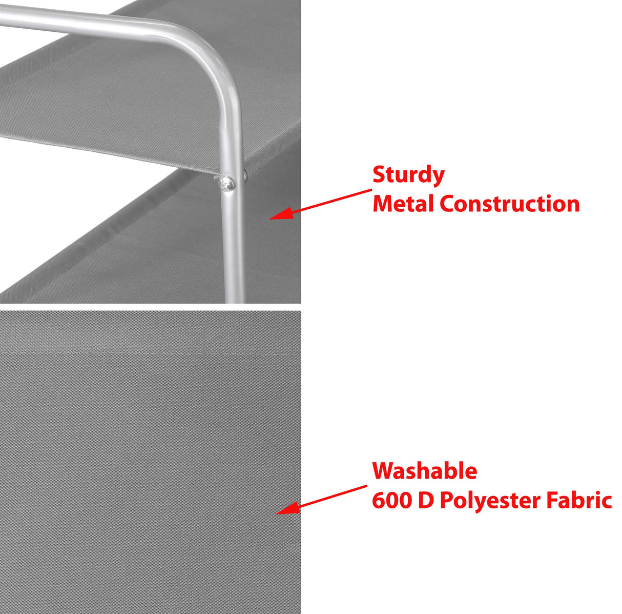 Simple Houseware 3-Tier Shoe Rack Storage Organizer, Grey Simple Houseware