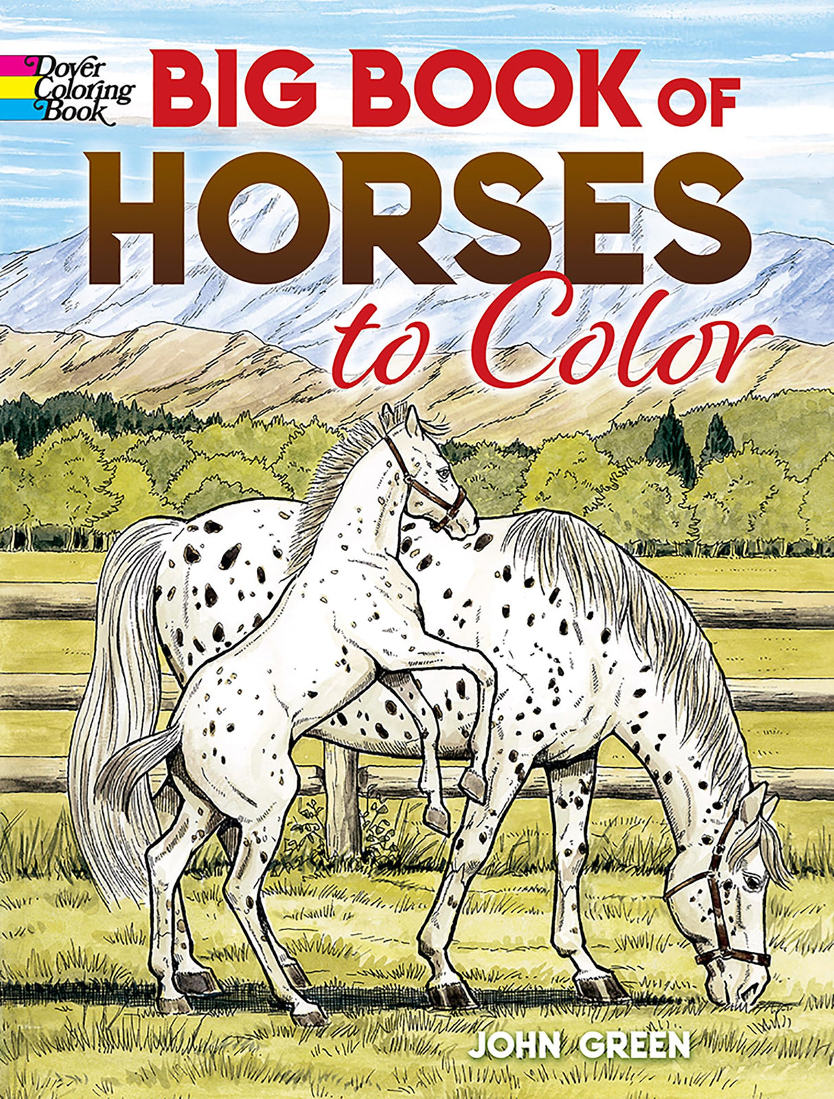 Big Book of Horses to Color (Dover Animal Coloring Books) Dover Publications