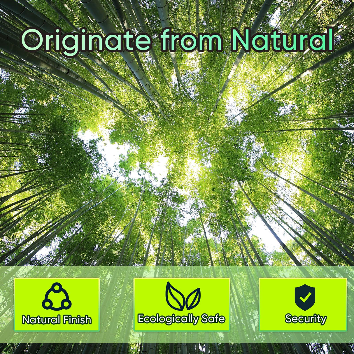 Jollybower 6ft x 8ft x 0.4" D Natural Bamboo Fence, Outdoor Rolled Bamboo Fencing, Decorative Bamboo Privacy Screen for Garden Backyard Balcony Jollybower