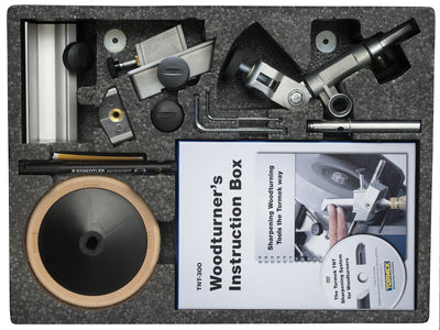 Woodturning Tool Sharpening Kit Tormek TNT-708. A Complete Turning Tool Sharpener Kit for Tormek Water Cooled Sharpening Systems.