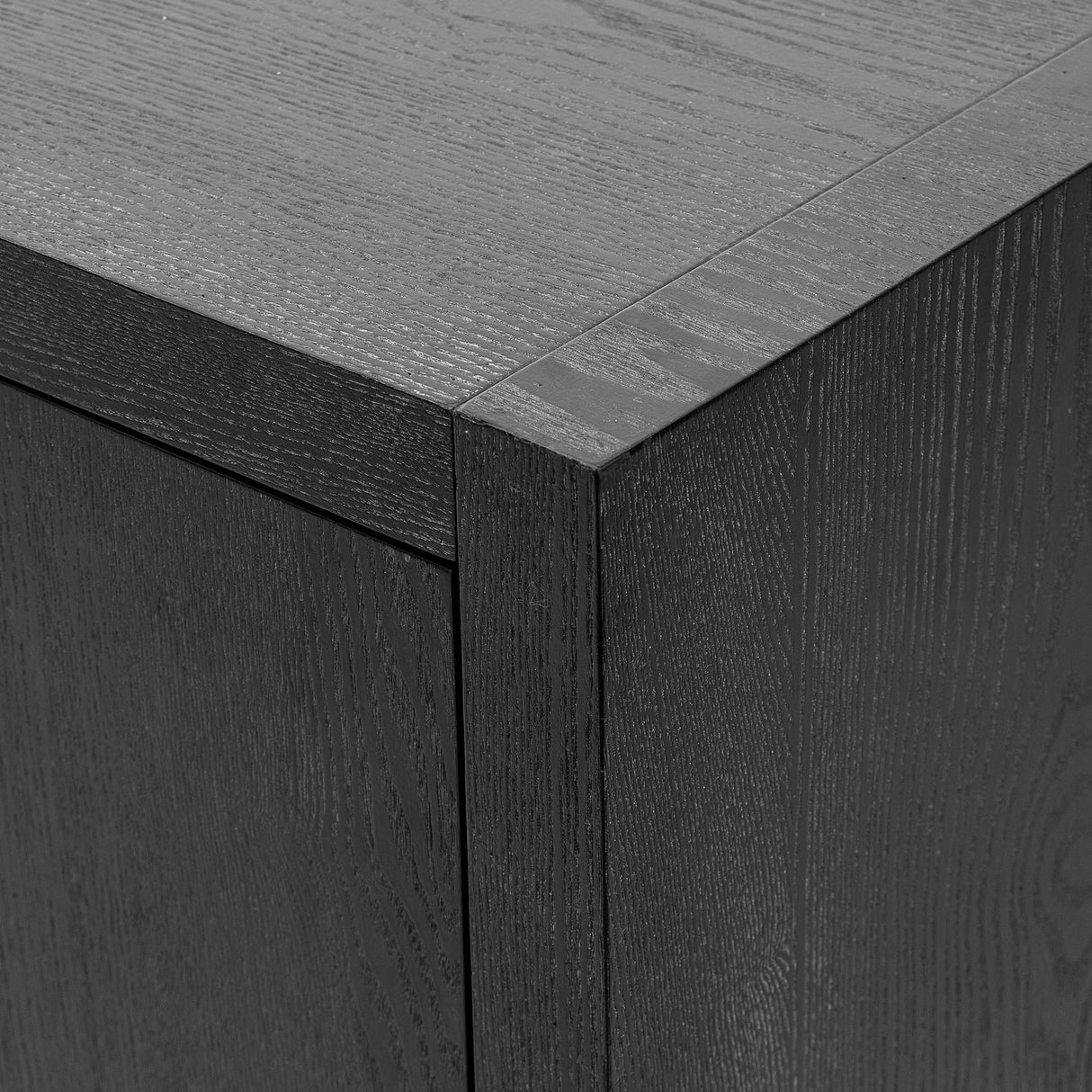 LUMISOL Kitchen Sideboard Buffet Cabinet for Storage with 4 Doors Solid Wood Sideboard Cabinet for Hallway Entryway with Wood Grain Design Farmhouse LUMISOL