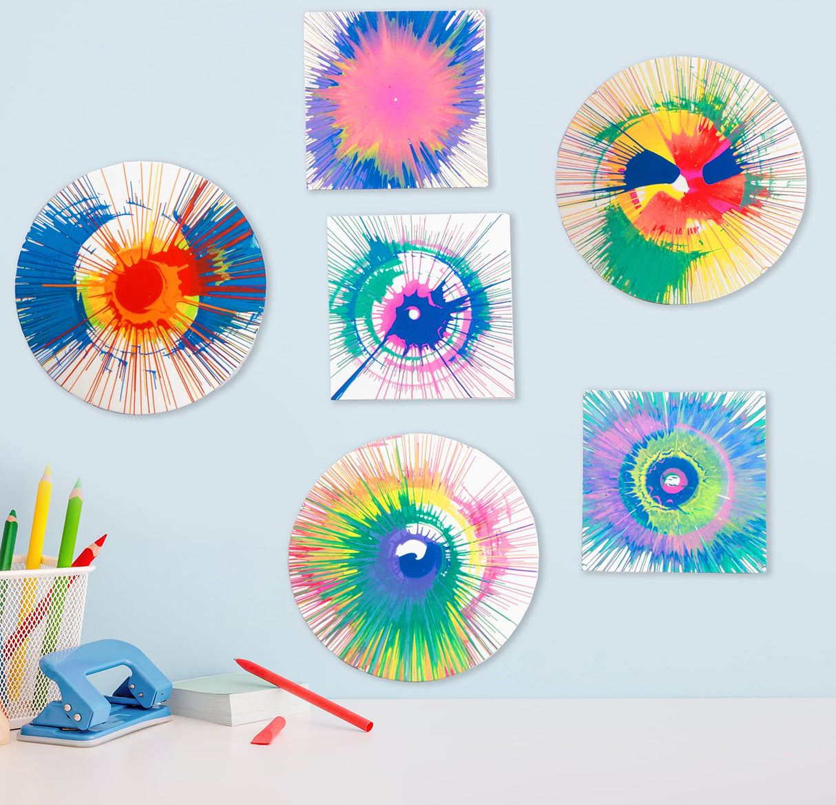 Creative Kids Spin & Paint Art Kit - Spinning Art Machine Craft Kit for Children & Adults, Christmas Gifts 6+ Creative Kids