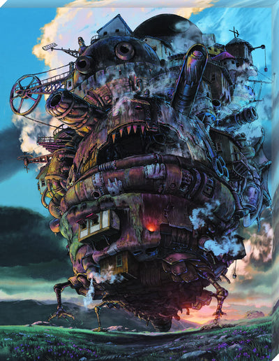 Ensky - Howl's Moving Castle - Moving Castle - Canvas Style Artboard Jigsaw Puzzle (ATB-26)