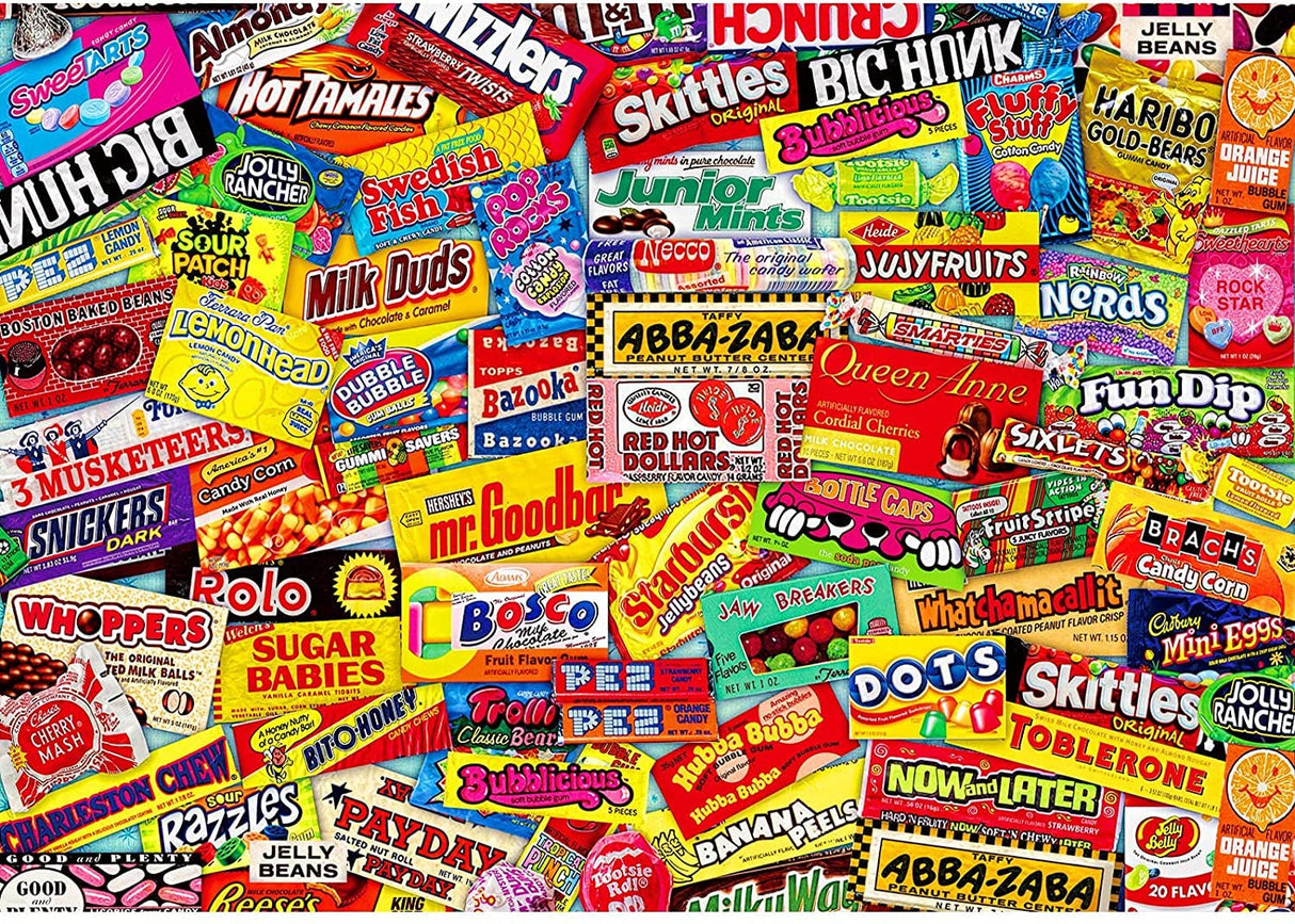YINSHENG Jigsaw Puzzles for Adults 1000 Piece Puzzle for Adults 1000 Piece - Crazy Candy - Jigsaws Puzzles 1000 Piece For Adults Kids Educational Game Toys Gift for Home Wall Decoration (27.6"x 19.7") YINSHENG