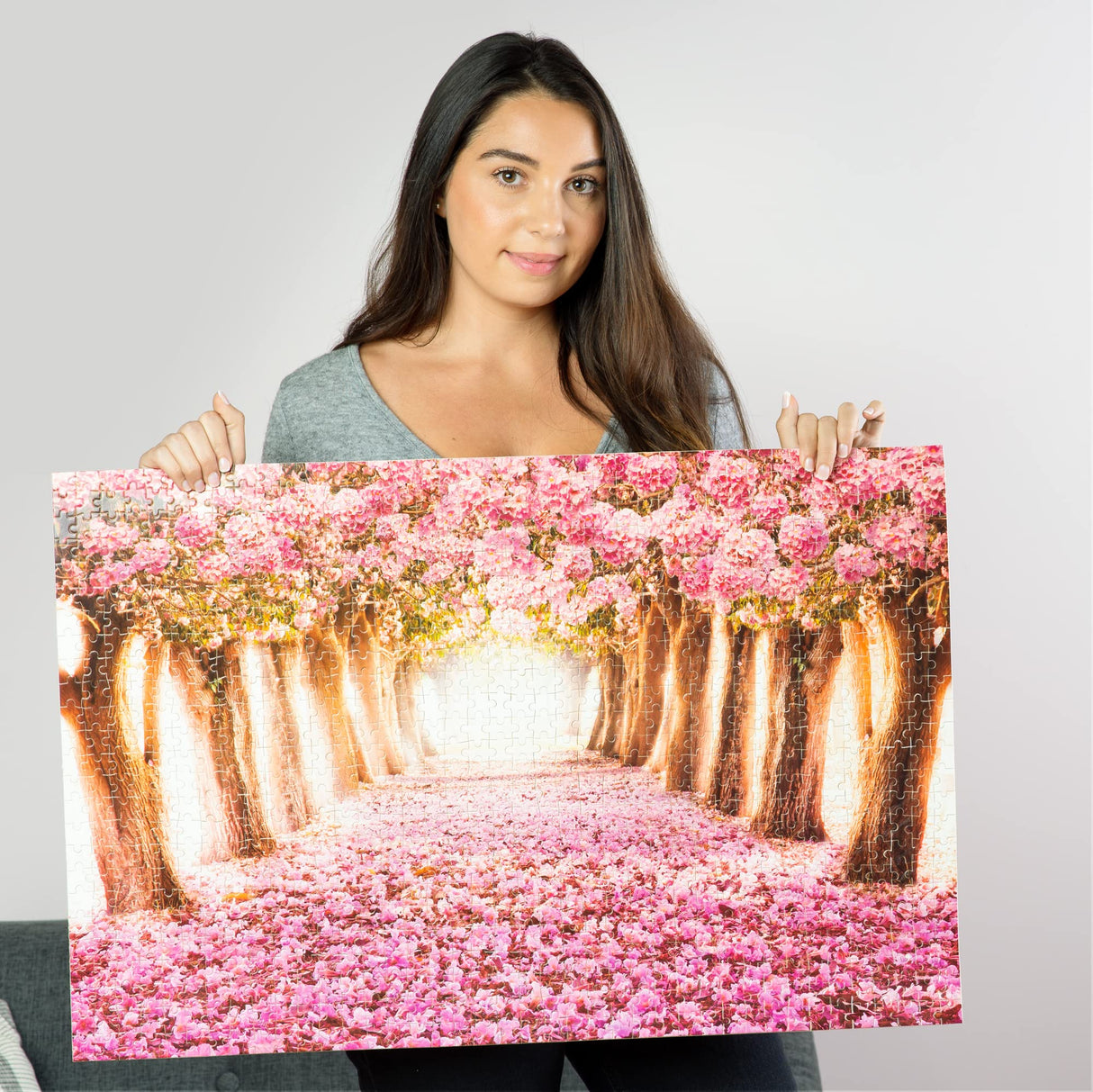 Peel and Stick Puzzle Glue for 2 1000 Peice Puzzles - 14 Puzzle Glue Sheets with 6 Self Adhesive Hangers | Puzzle Saver Peel and Stick | Puzzle Frame Kit | Puzzle Keeper PLAYVIBE