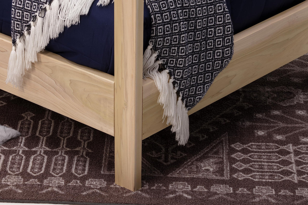 American Furniture Classics Twin Size Canopy Bed with Raised Platform American Furniture Classics