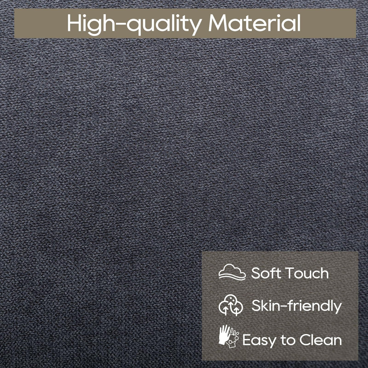 Consofa Reclining Loveseat with Console, Wall Hugger Love Seat Recliner RV Theater Sofa, Double Recliner Loveseat with Cup Holder and Side Pocket for Living Room (Gray) Consofa