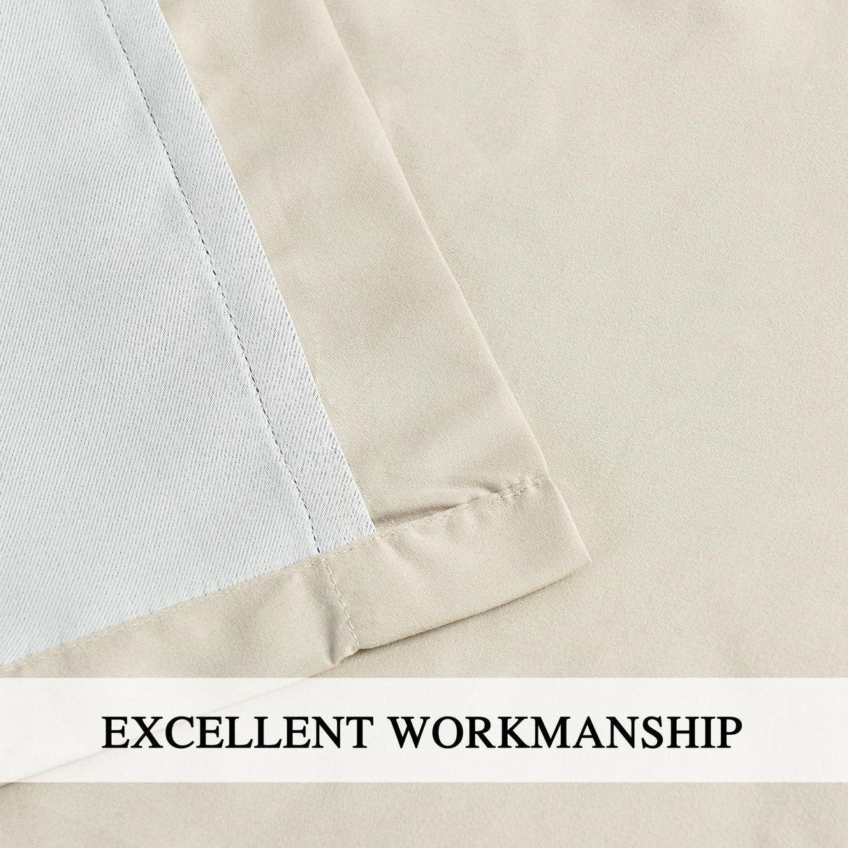 Homechoice Decor Thermal Insulated Blackout Window Curtains, 52" W x 96" L x 2 Panels, Boho Ruched Window Treatments with 3 Rows of Butterfly Flowers, Rustic Rod Pocket Drapes for Room, Camel (LQ-30) Homechoice Decor