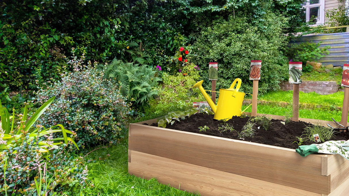 All Things Cedar RG72 6-ft x 2-ft Cedar Raised Garden Box | Expandable Plant Bed, Stackable Wooden Planter - Easy Assembly, Western Red Cedar Build, Outdoor Vegetable Gardening Solution All Things Cedar